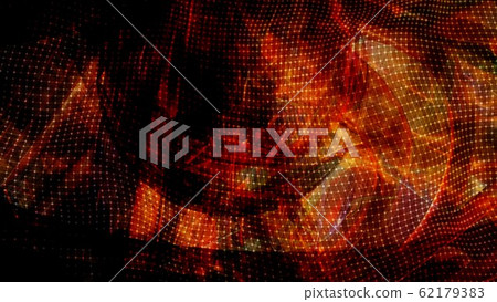 Dark Orange Mesh Zooming In and Out on Abstract Texture - Abstract Background Texture Dark Orange Mesh Zooming In and Out on Abstract Texture - Abstract Background Texture 62179383