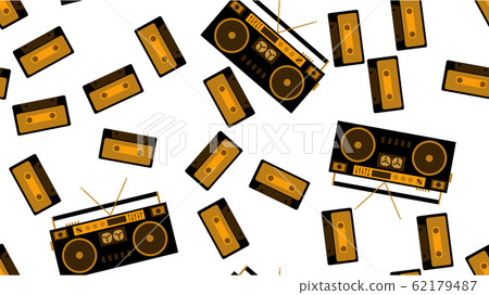 Texture seamless pattern from old vintage - Stock Illustration ...