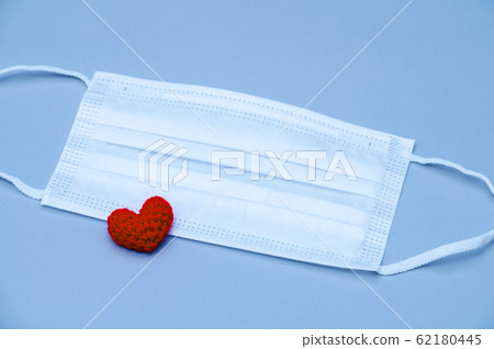 [Cyan color] Mask, health, virus, life image 62180445