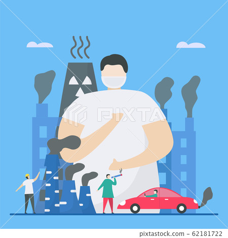 Air pollution, such as PM2.5 and PM10 62181722
