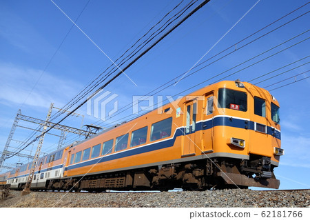Kintetsu Limited Express Vista Car | A sightseeing limited express train featuring double-decker carriages - a railway scene Kintetsu Limited Express Vista Car | A sightseeing limited express train featuring double-decker carriages - a railway scene 62181766