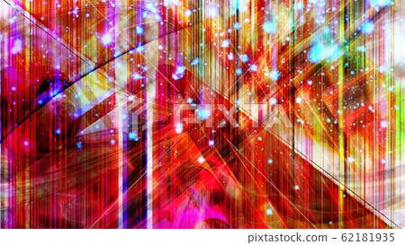 Beautiful Rainbow Stars and Hue Cycle on Abstract Geometric Backdrop - Abstract Background Texture 62181935