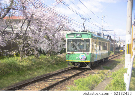 嵐電櫻桃隧道 62182433