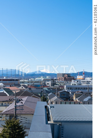 從東京都立大學日野校區看富士 從東京都立大學日野校區看富士 62185061