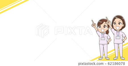 Nurse nurse white coat illustration manga anime senior 62186078