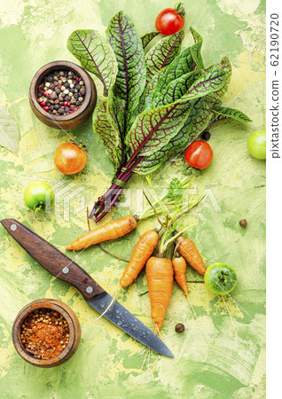 Fresh vegetables for salad 62190720