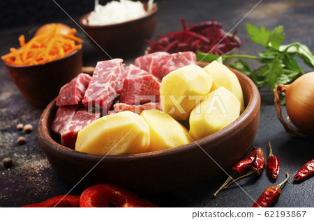 ingredients for borsch ingredients for borsch 62193867
