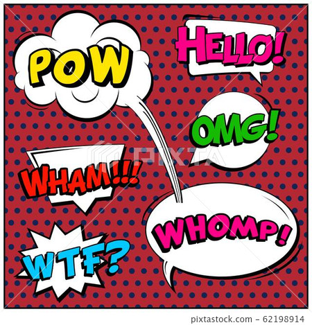 Abstract creative concept vector comic pop art style blank, layout template with clouds beams and Abstract creative concept vector comic pop art style blank, layout template with clouds beams and 62198914
