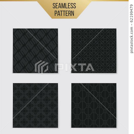Abstract concept vector monochrome geometric pattern. Dark blue, gold minimal background. Creative Abstract concept vector monochrome geometric pattern. Dark blue, gold minimal background. Creative 62199479