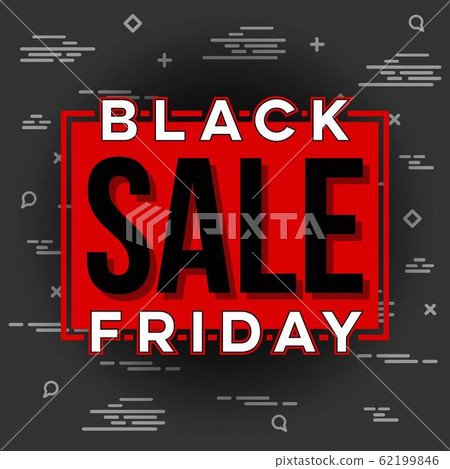 Abstract vector black friday sale layout background. For art template design, list, page, mockup 62199846