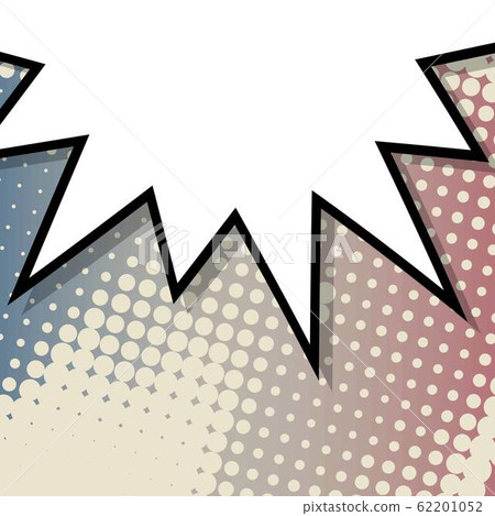 Abstract creative concept vector comic pop art style blank, layout template with clouds beams and 62201052