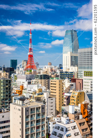 Tokyo, Japan Cityscape from Toranomon District 62201595
