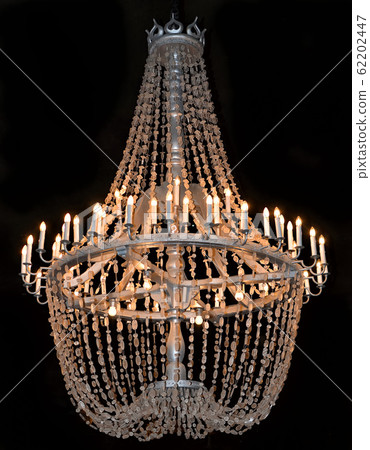 salt made chandelier in salt mine Wieliczka salt made chandelier in salt mine Wieliczka 62202447