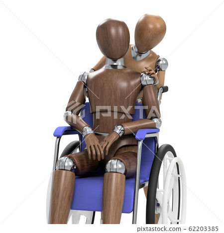 繪圖娃娃和輪椅 繪圖娃娃和輪椅 62203385