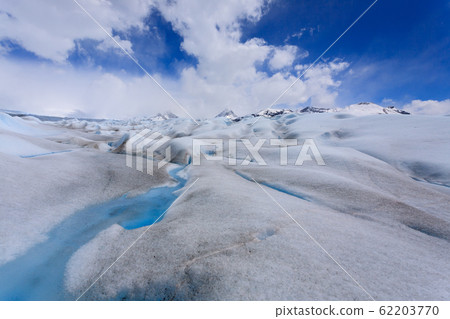 Walking on Perito Moreno glacier Patagonia, 62203770