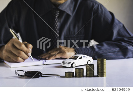 Car insurance and car service. Accounting and 62204909