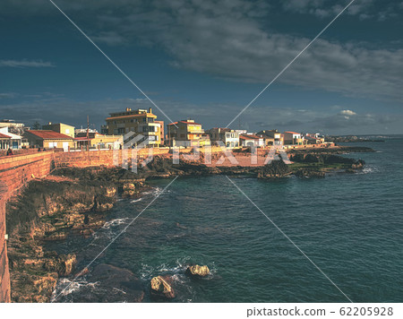 Looking at Palma city coastline, Mallorca island Looking at Palma city coastline, Mallorca island 62205928