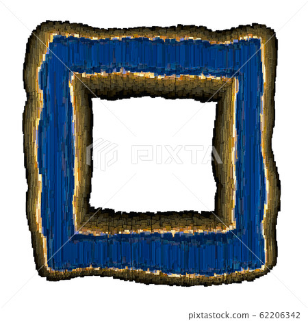 Square in the form industrial metal 3D Square in the form industrial metal 3D 62206342