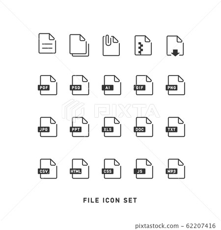 矢量 文件 資料夾 62207416