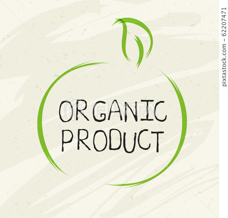 Organic product label and high quality product badges. Bio Pure healthy Eco food organic, bio and natural product icon. Emblems for cafe, packaging etc. Vector Organic product label and high quality product badges. Bio Pure healthy Eco food organic, bio and natural product icon. Emblems for cafe, packaging etc. Vector 62207471