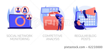 SEO services vector concept metaphors. 62210880