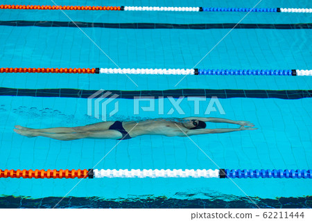 Swimmer in the water 62211444
