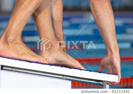 Swimmer ready to plunge 62211491
