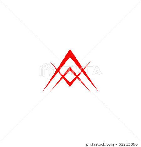 A letter initial icon logo design vector template - Stock Illustration ...