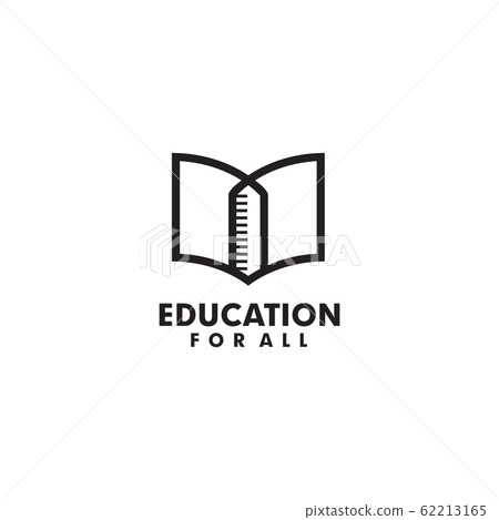 Education logo design with using book icon Education logo design with using book icon 62213165