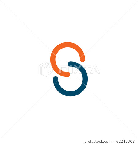 S letter initial logo design vector template - Stock Illustration ...