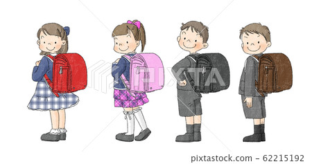 入學典禮新學生書包 入學典禮新學生書包 62215192