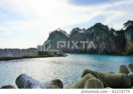 Sanriku Geopark table fishing port 62218774