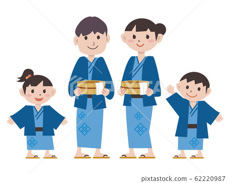 溫泉家人浴衣 溫泉家人浴衣 62220987