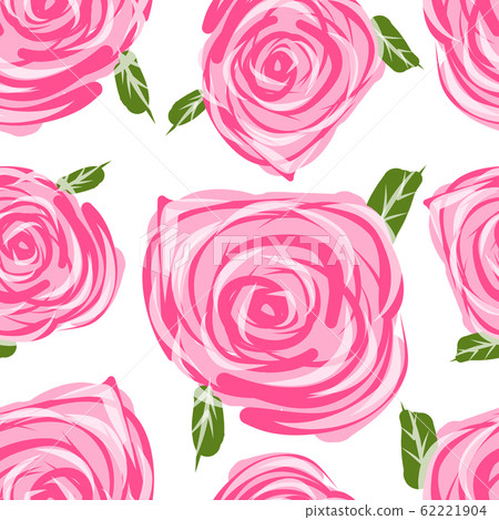 Seamless pattern with roses for your design Seamless pattern with roses for your design 62221904