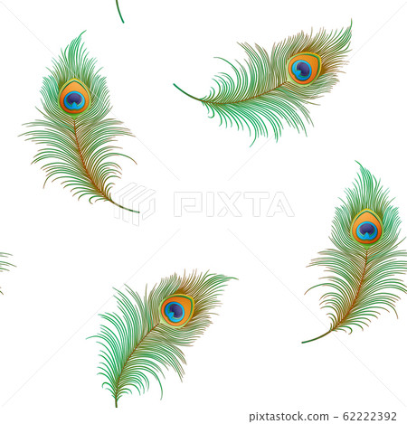 Peacock feathers Seamless pattern, background Peacock feathers Seamless pattern, background 62222392