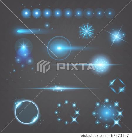 Creative concept Vector set of glow light effect stars bursts with sparkles isolated on black Creative concept Vector set of glow light effect stars bursts with sparkles isolated on black 62223137