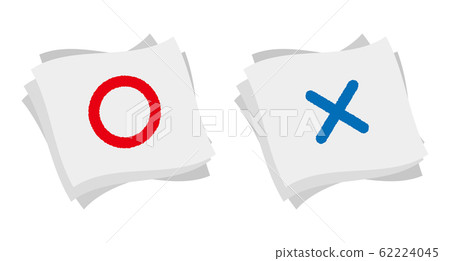 Paper and round - Stock Illustration [62224045] - PIXTA