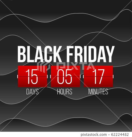 Abstract vector black friday sale layout background. For art template design, list, page, mockup 62224482