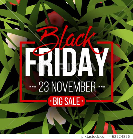 Abstract vector black friday sale layout background. For art template design, list, page, mockup 62224856