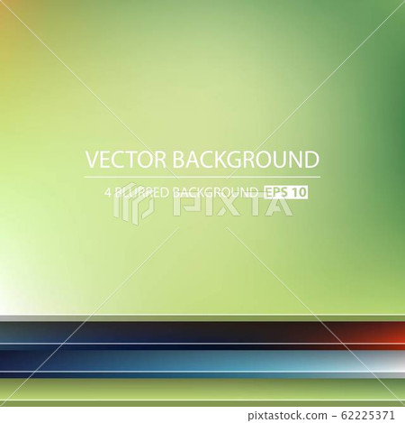 Abstract Creative concept vector multicolored blurred background set. For Web and Mobile 62225371