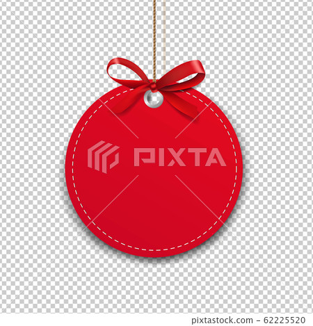 Label With Rope And Red Bows Transparent Label With Rope And Red Bows Transparent 62225520