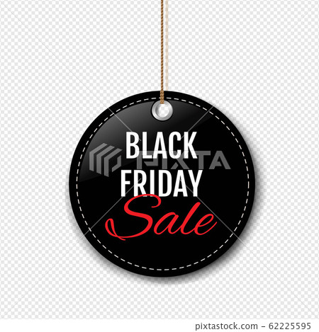 Black Friday Sale Label With Rope Transparent Black Friday Sale Label With Rope Transparent 62225595