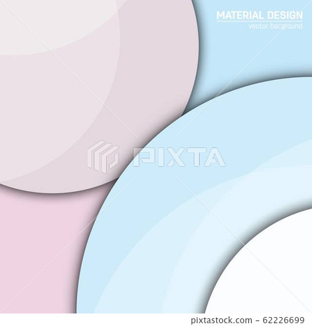 Vector material design background. Abstract creative concept layout template. For web and mobile app Vector material design background. Abstract creative concept layout template. For web and mobile app 62226699