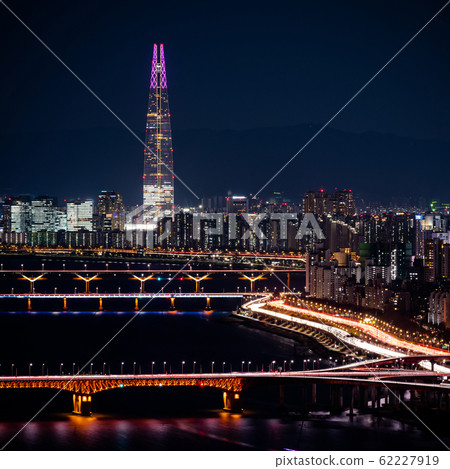 首爾漢江夜景 首爾漢江夜景 62227919