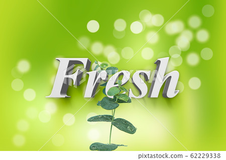 3D stereoscopic letters create a spring atmosphere 3D stereoscopic letters create a spring atmosphere 62229338
