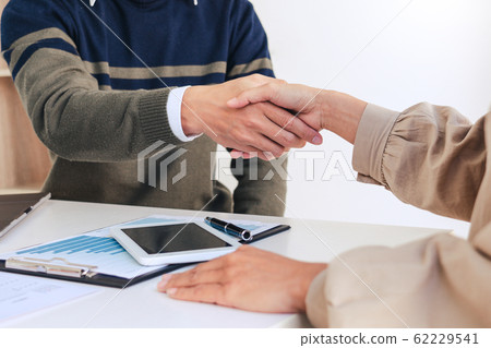 Good deal career and placement concept, successful 62229541