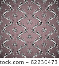Wallpaper seamless brown pattern on dark background 62230473