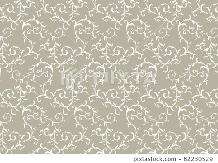 Soft arabesque pattern / beige gray 62230529