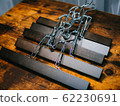 Luxury wooden bottom hanger (trousers hanger) 62230691