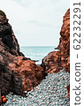 Rocky field and sea 62232291